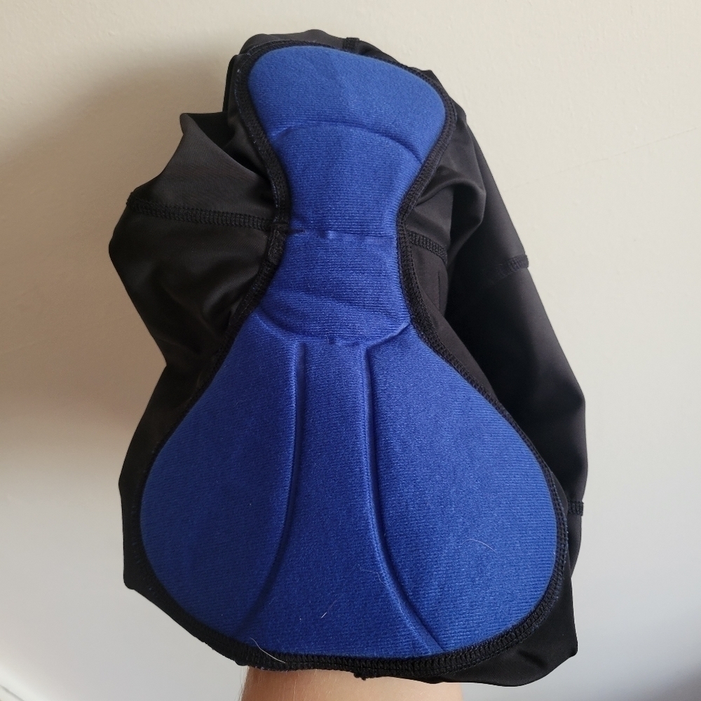 Canadian Padded Bike Shorts Stretchy Black M Medium - Picture 2 of 10